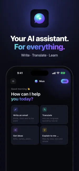 Nius: AI Chatbot Assistant screenshot 1