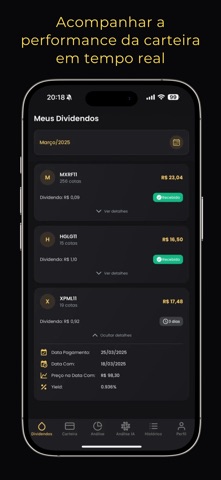 Renda Fiis: Fundos Imobiliário iPhone screenshot