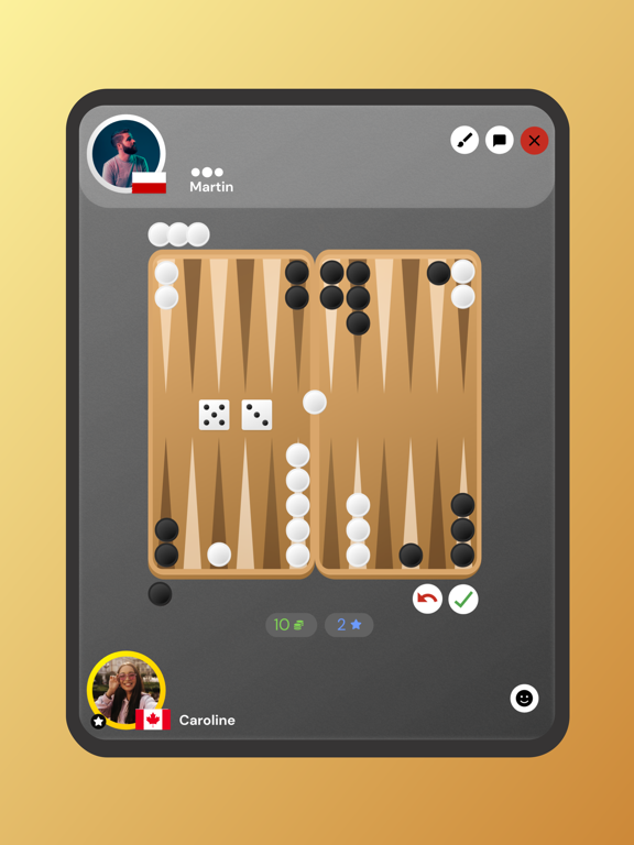Screenshot #5 pour Backgammon Pro En Ligne