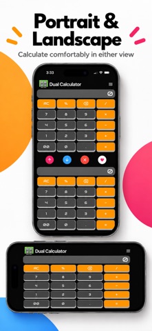Dual Calculator: Split Screen Screenshot 3 of 3