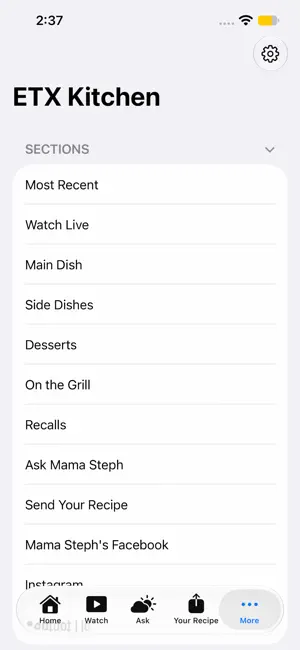 KLTV and KTRE East TX Kitchen screenshot 4