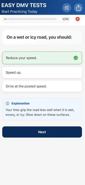 DMV Practice Test – Easy Prep screenshot 4