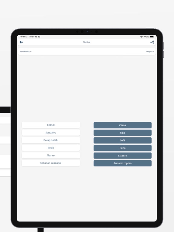 Kolay İspanyolca Öğren iPad screenshot