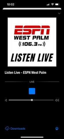 ESPN South Florida iPhone screenshot
