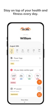 Naturally Driven Fitness screenshot