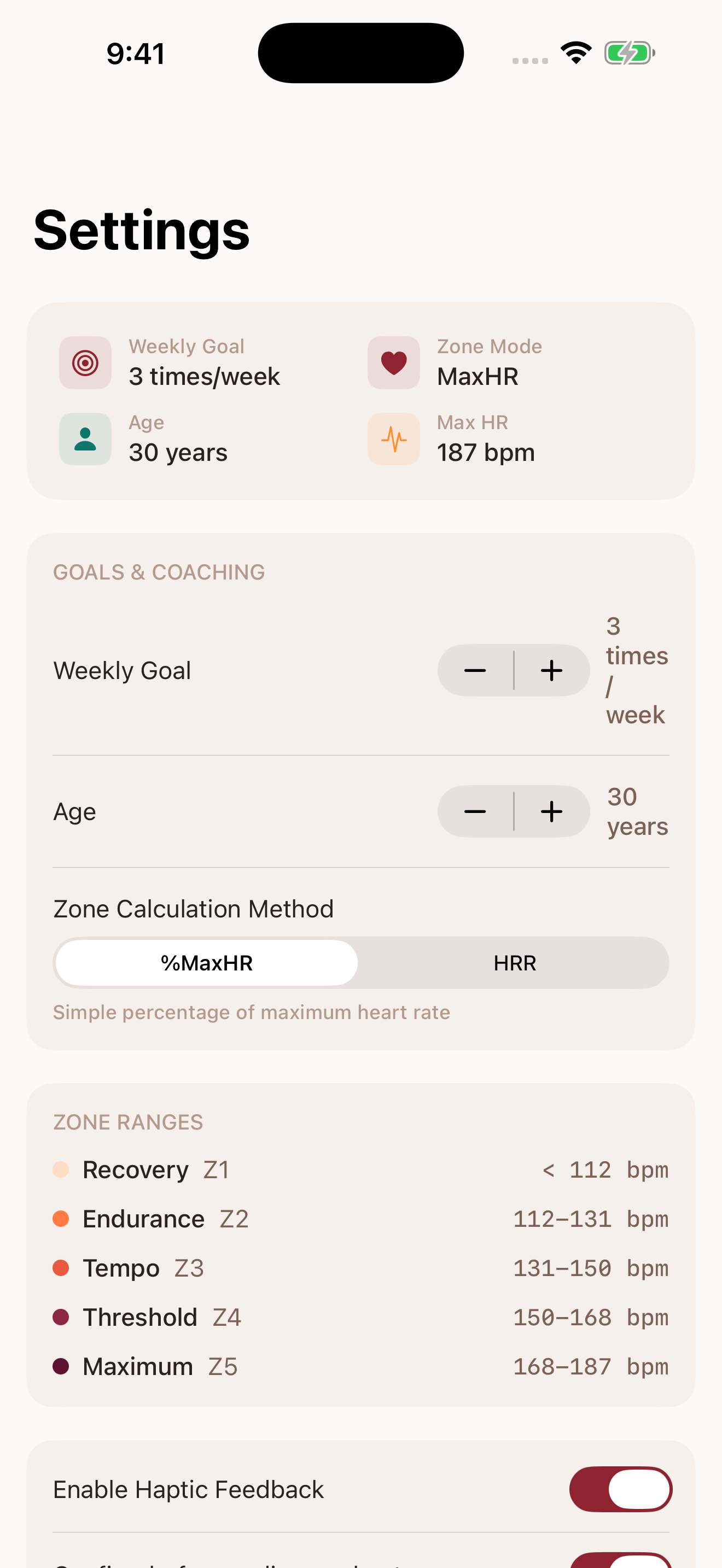 RunnersHeart screenshot 6