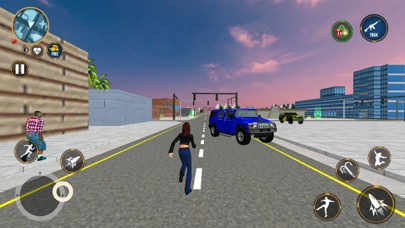 Rope hero Town : Mafia Crime Screenshot