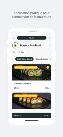 Bonjour AsianFood | Sushi&Wok screenshot