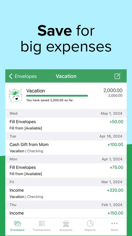 Goodbudget Budget Planner screenshot 5 of 9