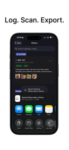 Scope - Health Tracker Screenshot 6 of 6