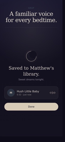 Lully: Record Sleep Lullabies Screenshot 2 of 4