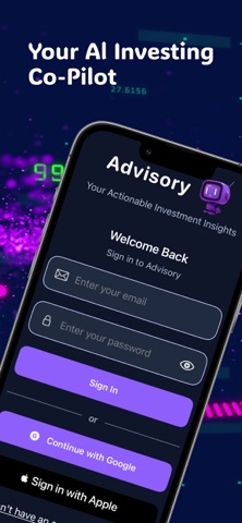 Advisory screenshot