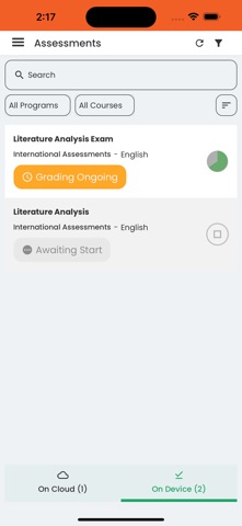 SwiftAssess Educator screenshot