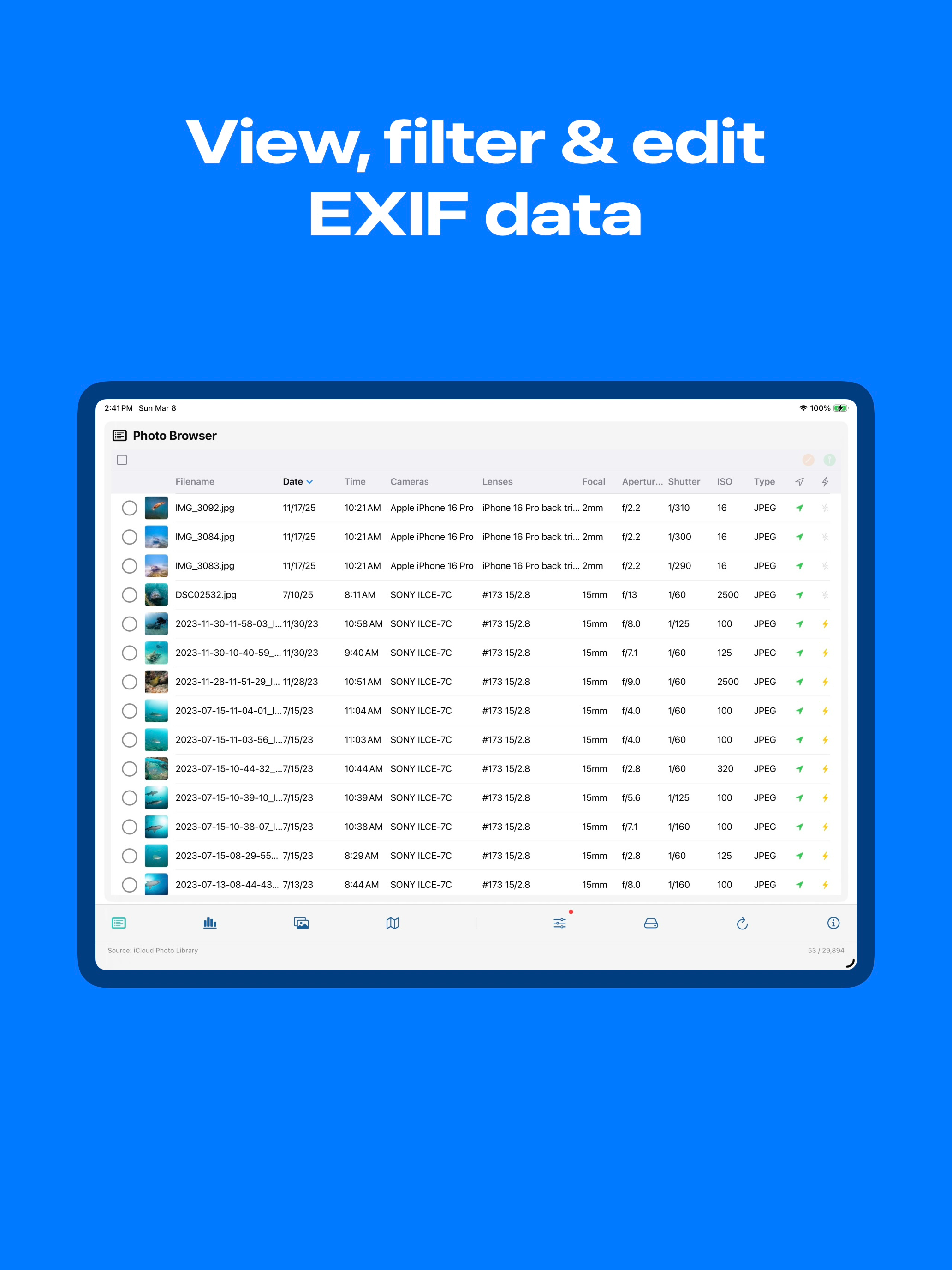 Exif PhotoGraph screenshot 7
