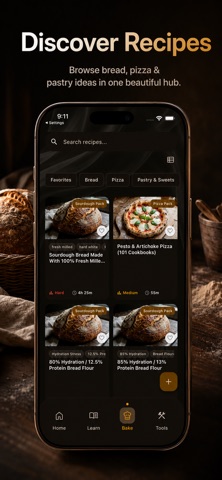 The Baker: Dough Calculator screenshot