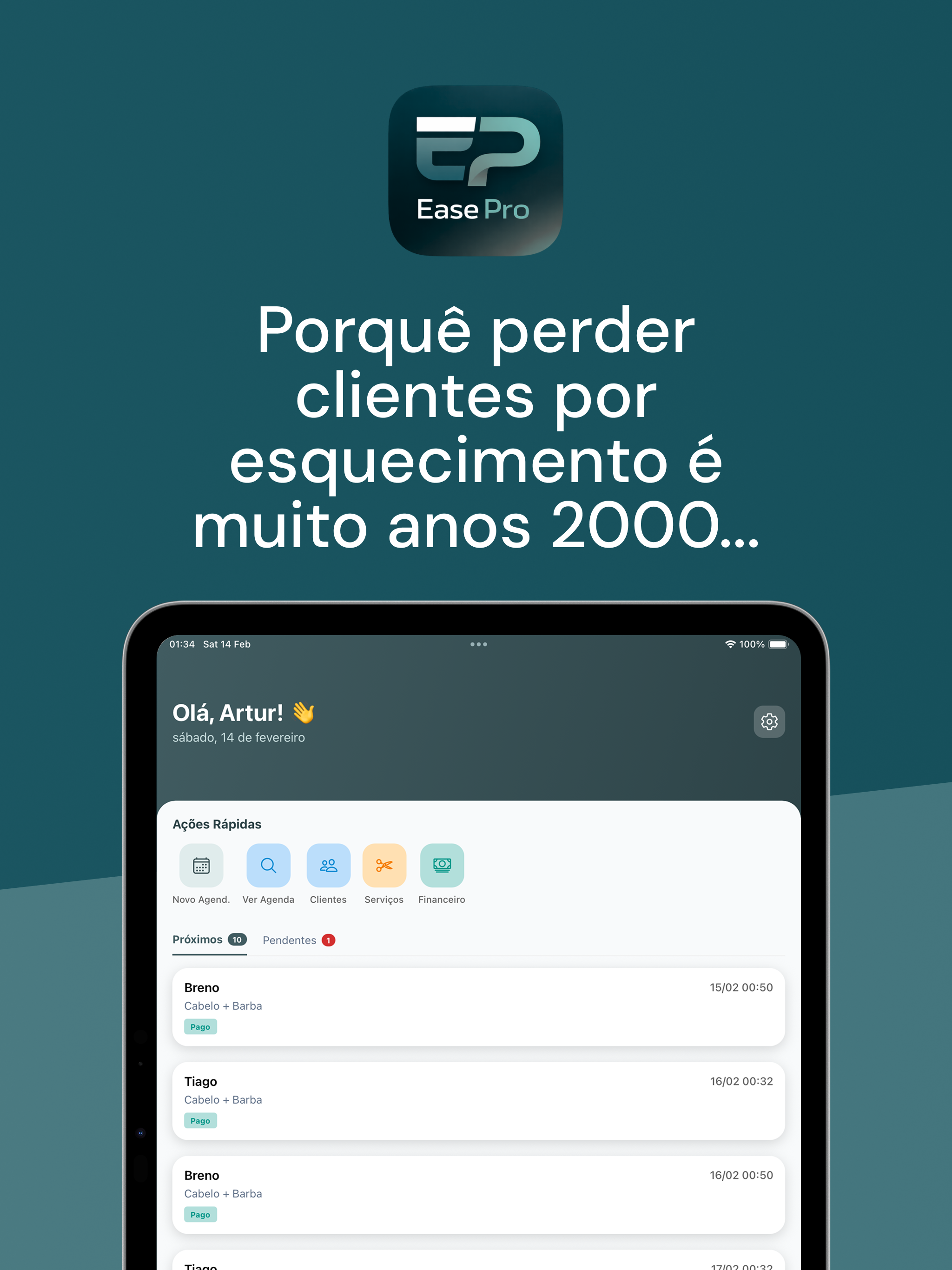 Ease Pro: Agendamento Rápido screenshot 11