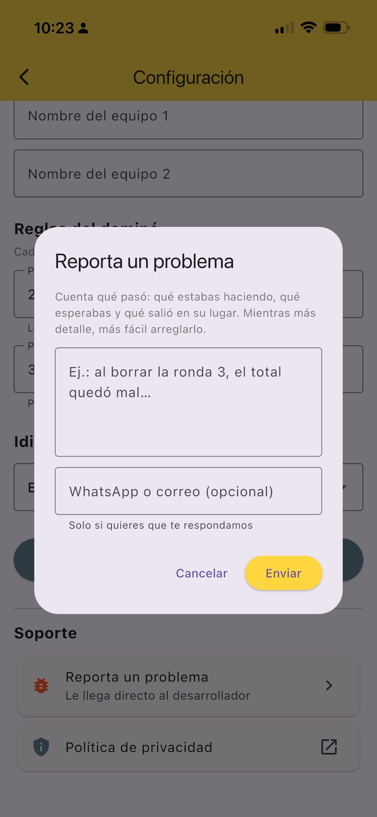 Domineto: Marcador de Dominó screenshot 4