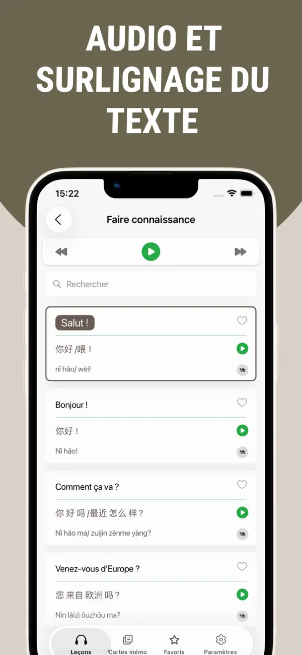 Screenshot #2 pour Apprenez le chinois facile