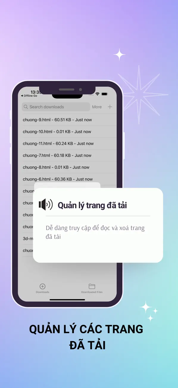 Screenshot #1 pour Offline Go
