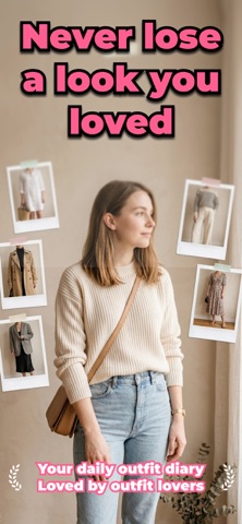 OOTDPal: Outfit Journal&Closet iPhone screenshot
