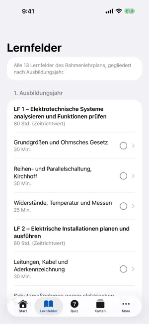 Elektroniker Betriebstechnik screenshot 2
