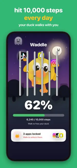 Waddle: Walk More, Scroll Less screenshot 1