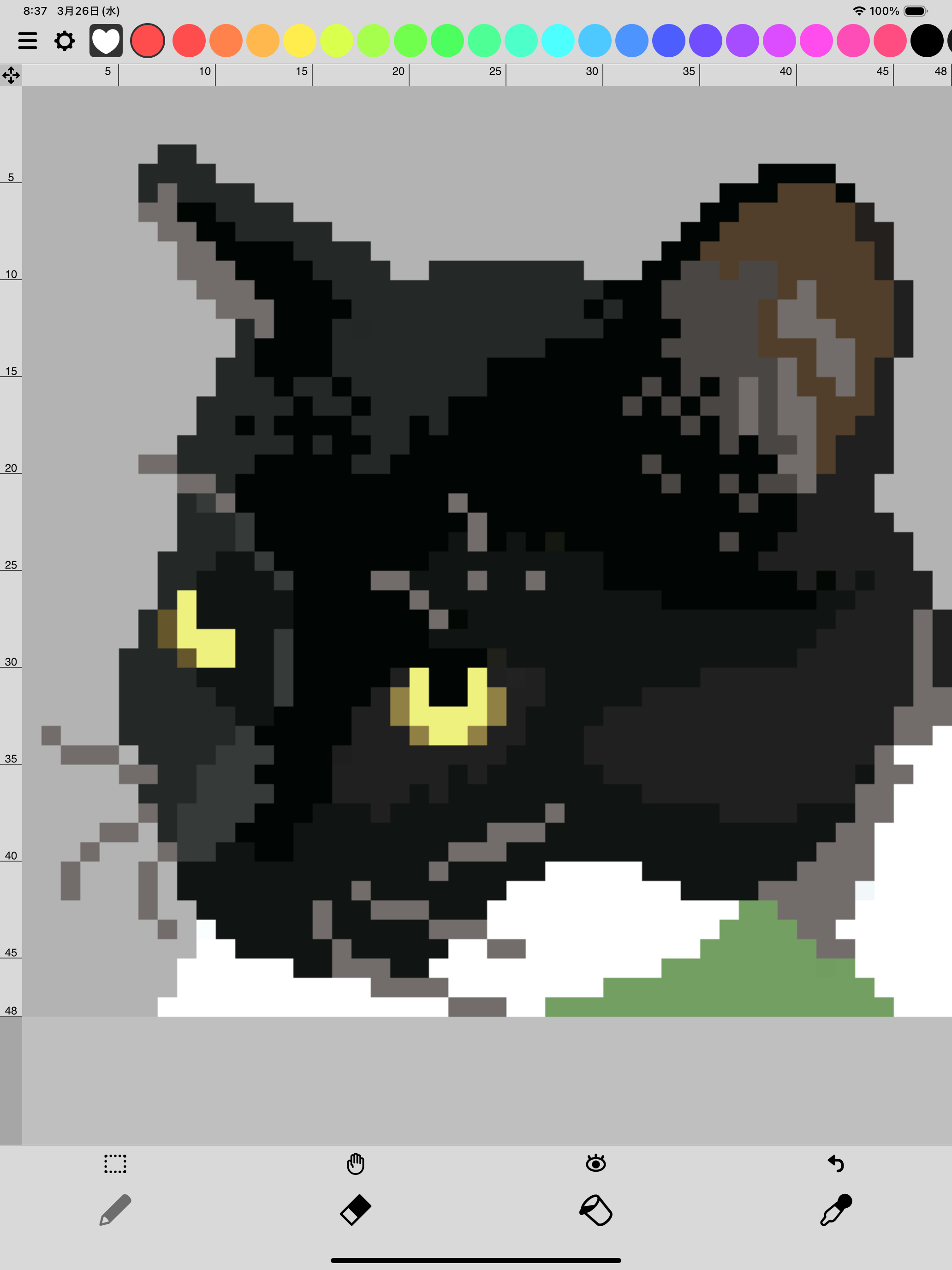 Dot Marker - Stitch, Pixel art