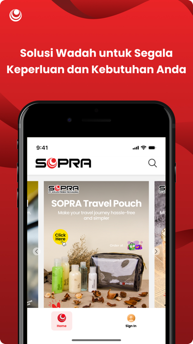 soprapack iPhone screenshot 1 - Shopping app