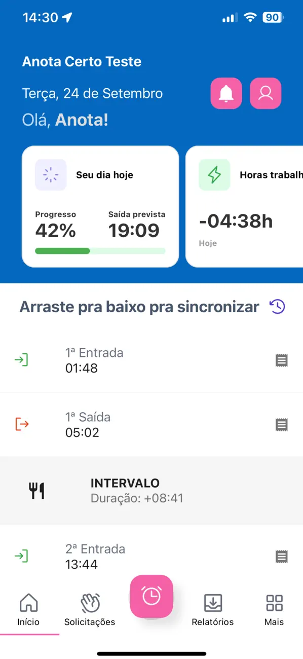 Screenshot #2 pour Anota Certo - Colaborador