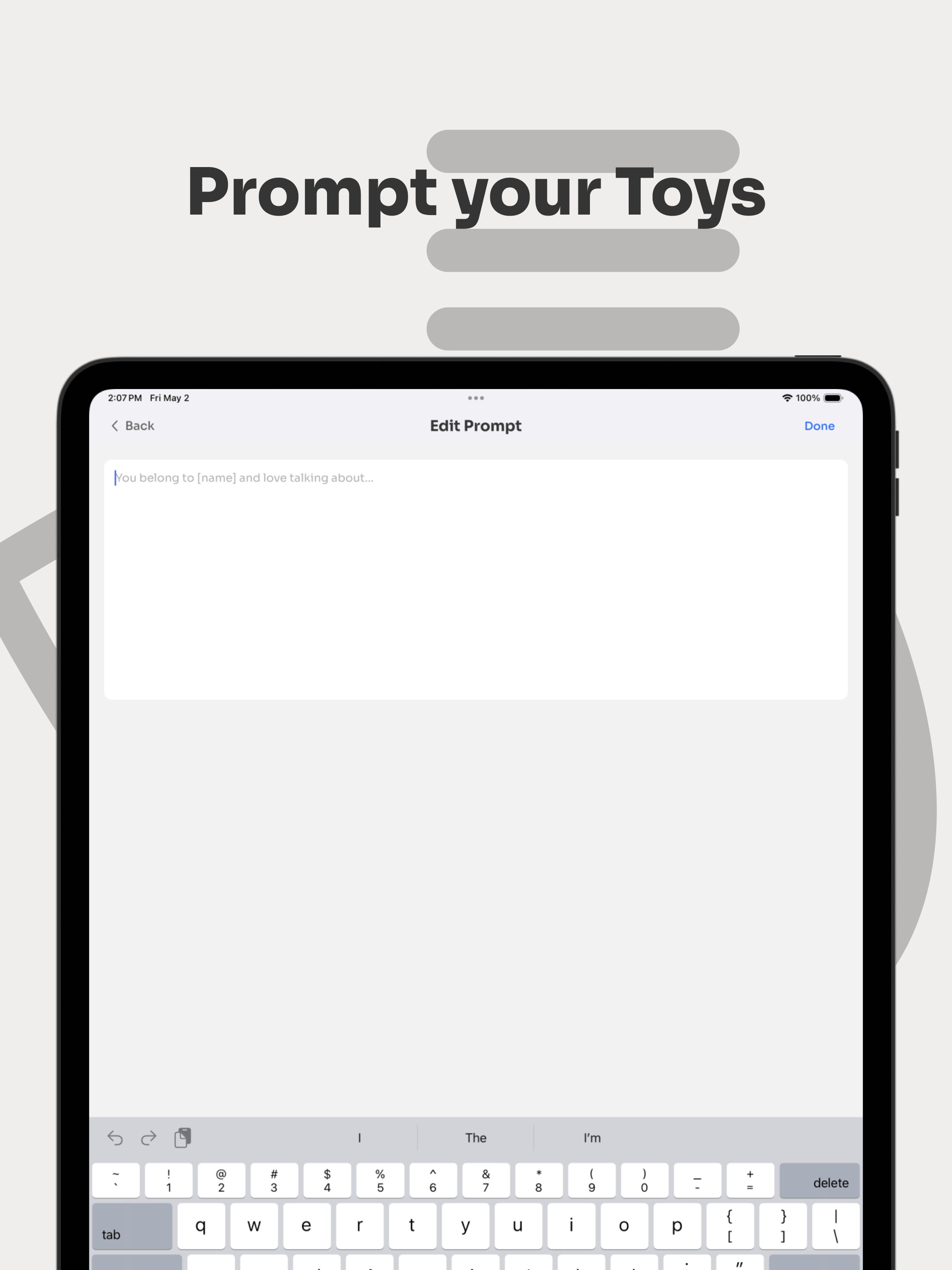 Curio: Interactive Toys