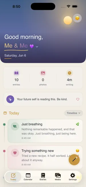 Ullam: Private Diary & Journal screenshot 1