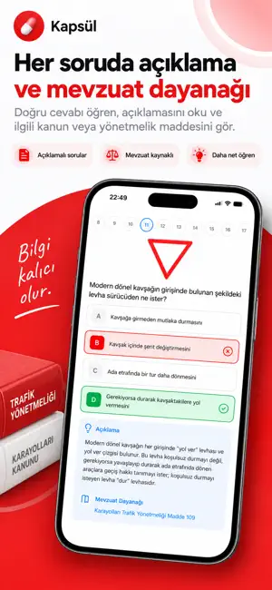 Turkish Driving Licence Test screenshot 3