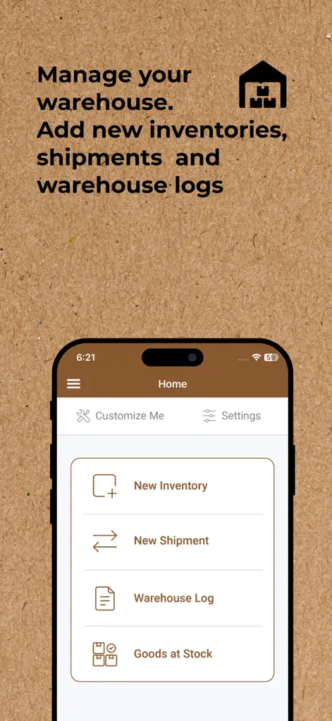 Warehouse Inventory & Shipment - Business App | MWM