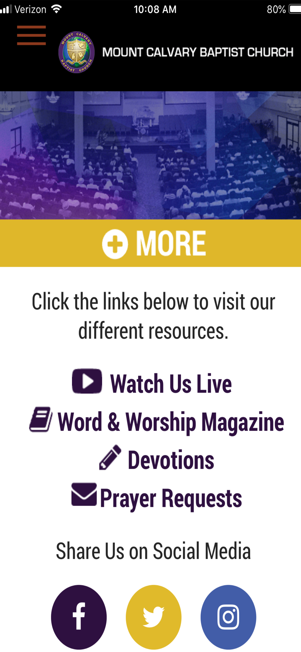Mt Calvary screenshot 3