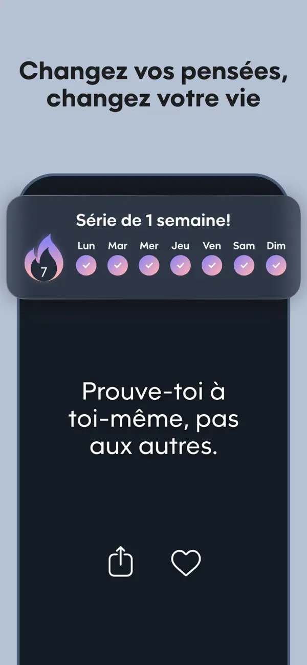 Screenshot #2 pour Motivation - Citations