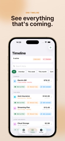 Bill Tracker: BillAhead Screenshot 3 of 10
