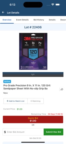 TMLDeals Auction Screenshot 4 of 4