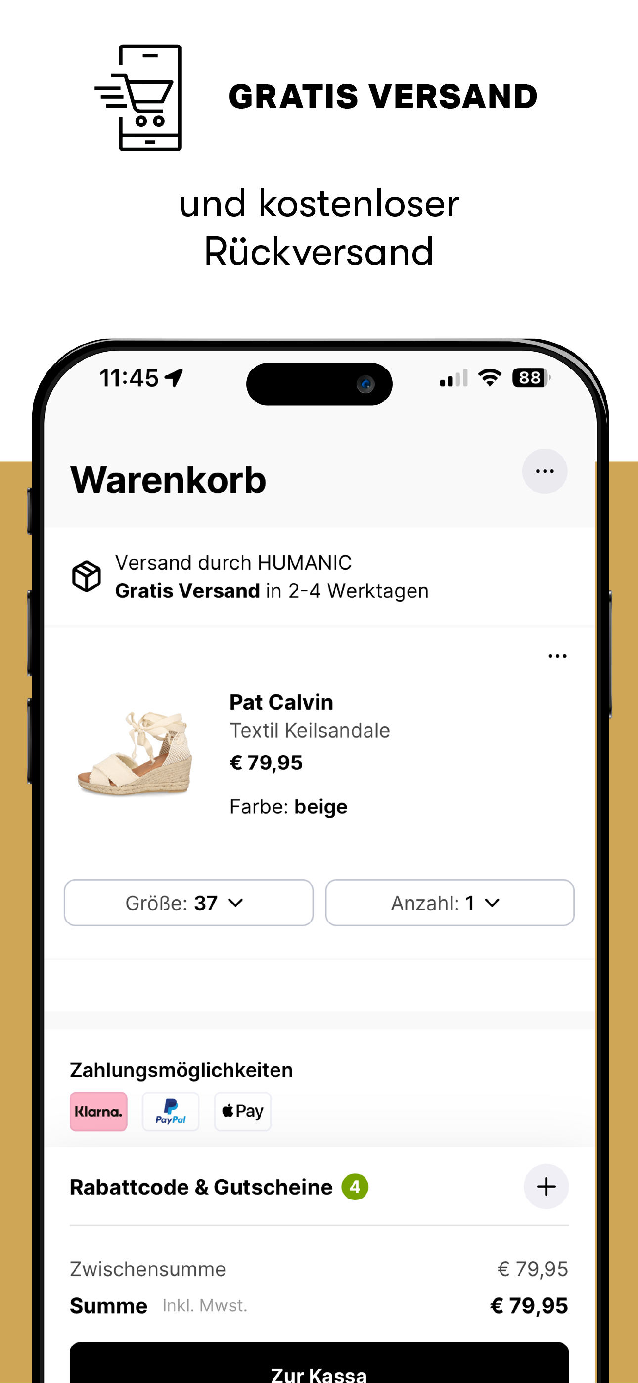 HUMANIC Shopping