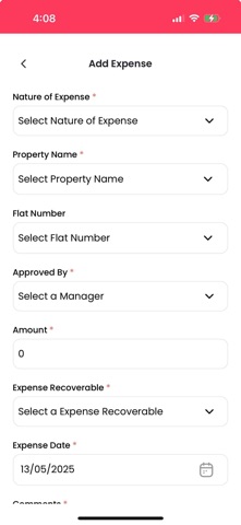 WeRentt Admin screenshot