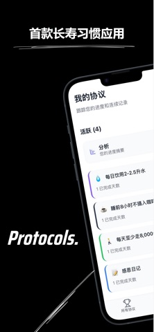 Protocols：长寿习惯 screenshot
