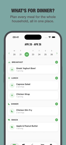 MyMenu Meal Planner screenshot