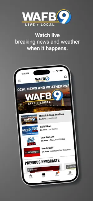 WAFB 9News screenshot 1