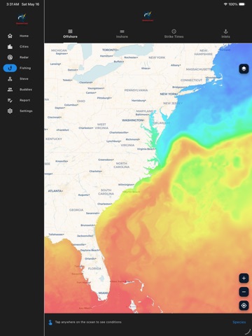 SkeeterCast ipad screenshot 2