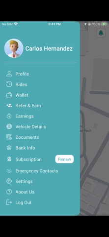 TMEX Driver screenshot