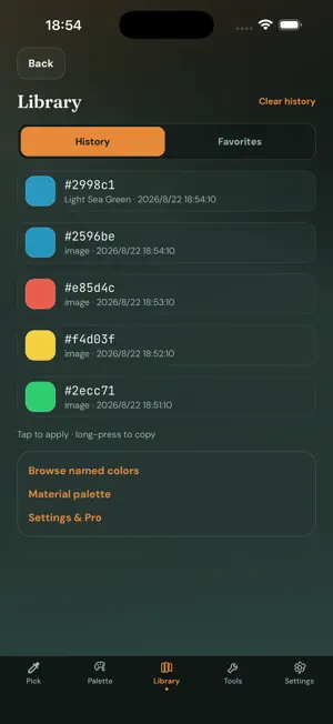 Color Picker Top screenshot 3