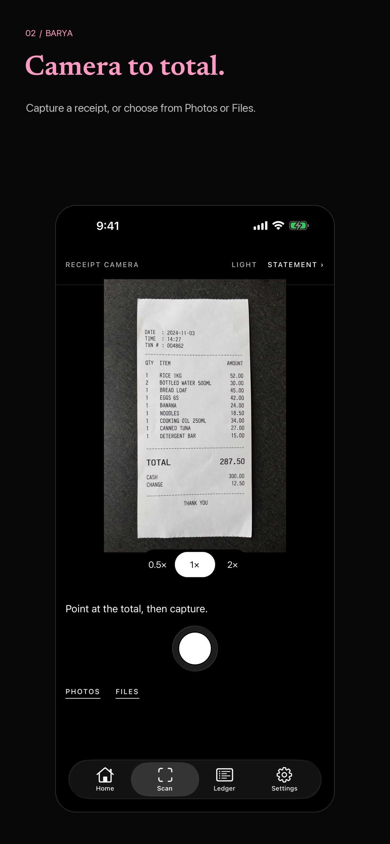 Screenshot 2 of Barya: Offline Expense Tracker