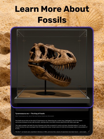 Fossil Identifier & Rock ID iPad screenshot