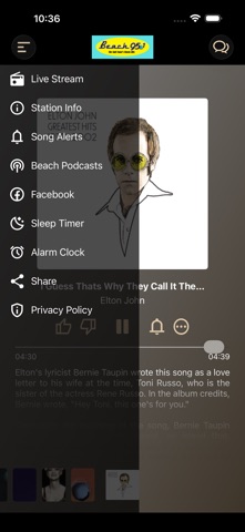 Beach 95.1 screenshot