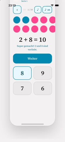Verliebte Zahlen Screenshot 2 of 7