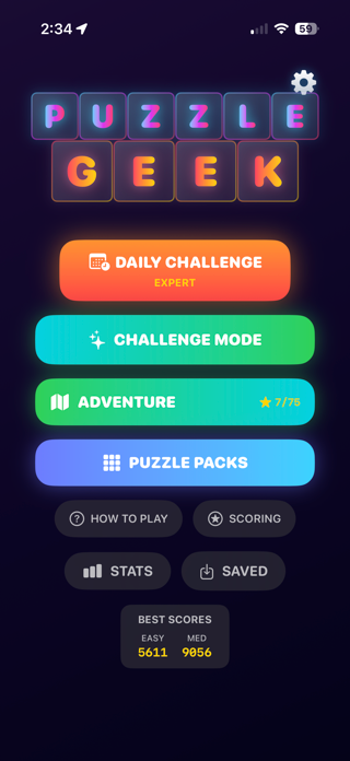Puzzle Geek Screenshot 1 of 7